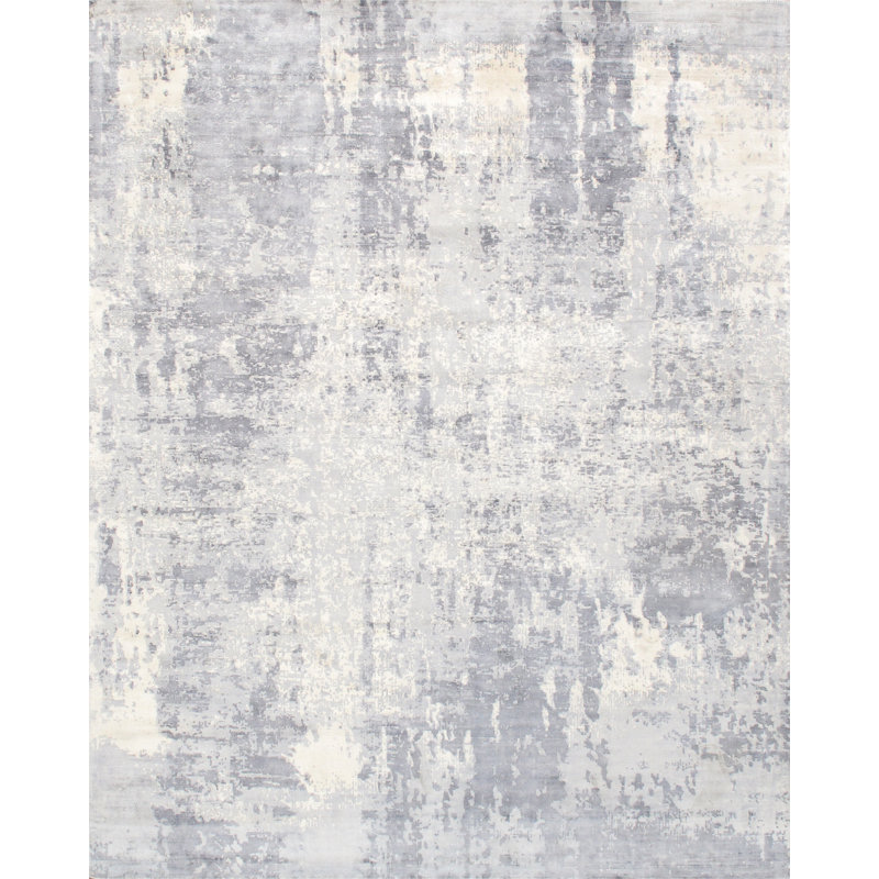 Pasargad Mirage Silk Gray Area Rug Wayfair